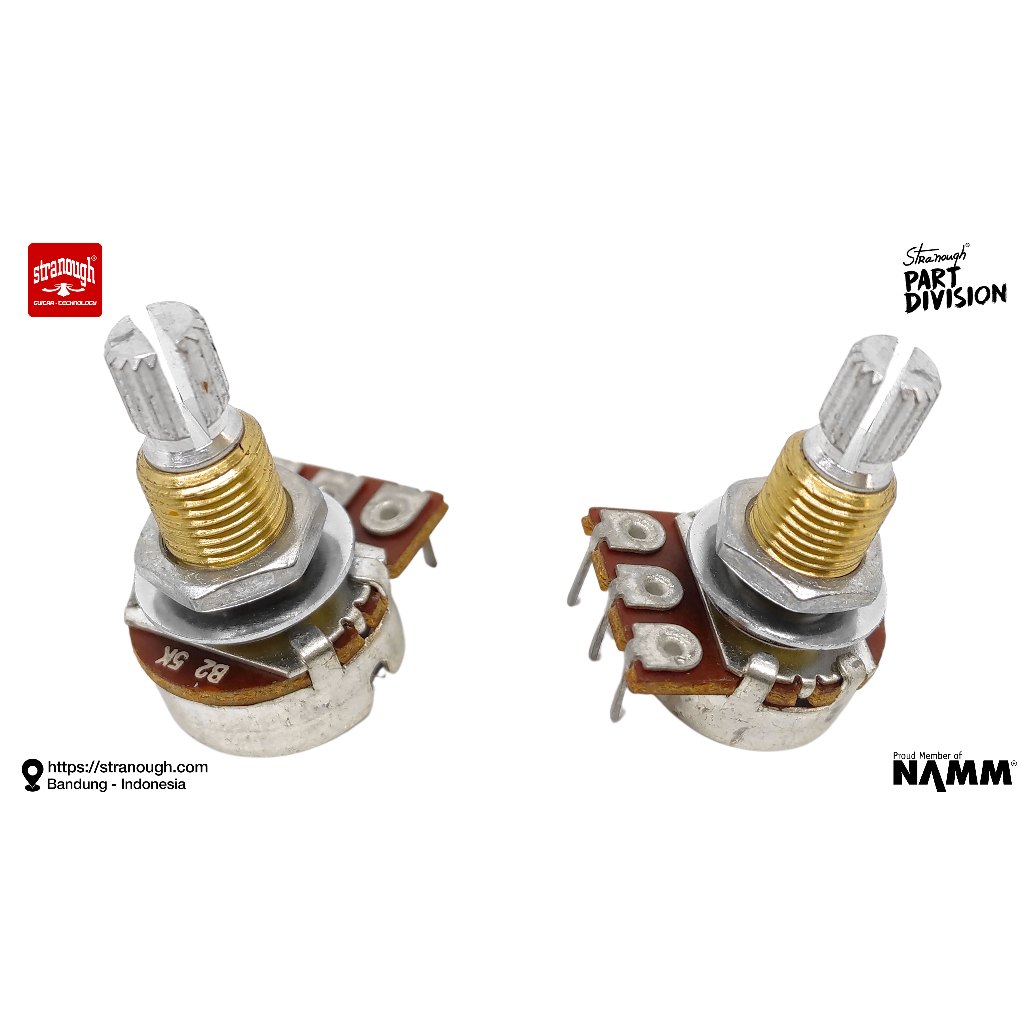25k B Mini Potentiometer (สําหรับวงจรที่ใช้งาน/ปิ๊กอัพ)