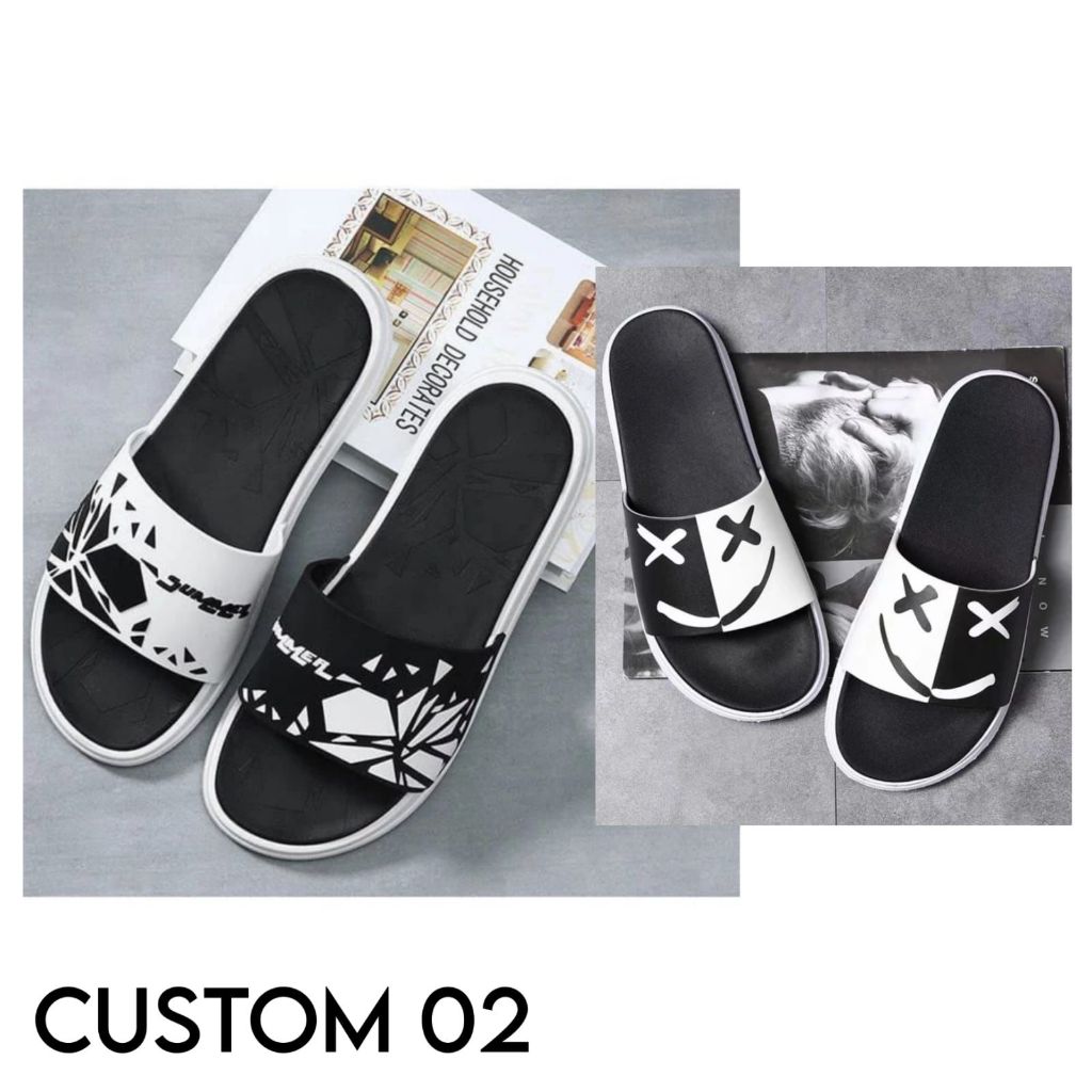 BUY ONE GET ONE ฟรี COUPLE รองเท้าแตะผู้หญิง GD28