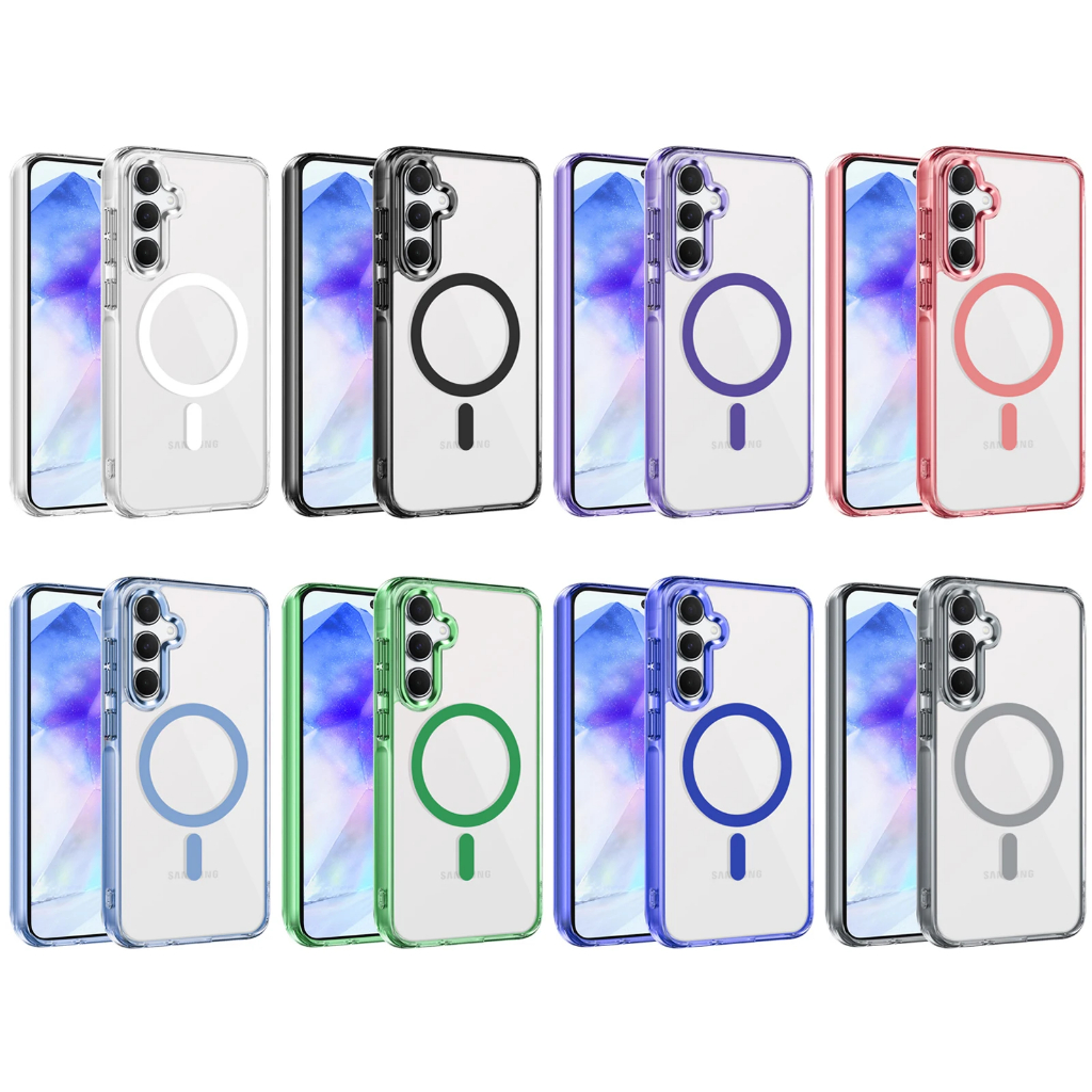 SAMSUNG สีน้ําแข็งคริสตัลสําหรับSamsung Galaxy A17 A07 A56 A36 A16 A06 A55 A35 A25 A15 A54 A34 A05S 