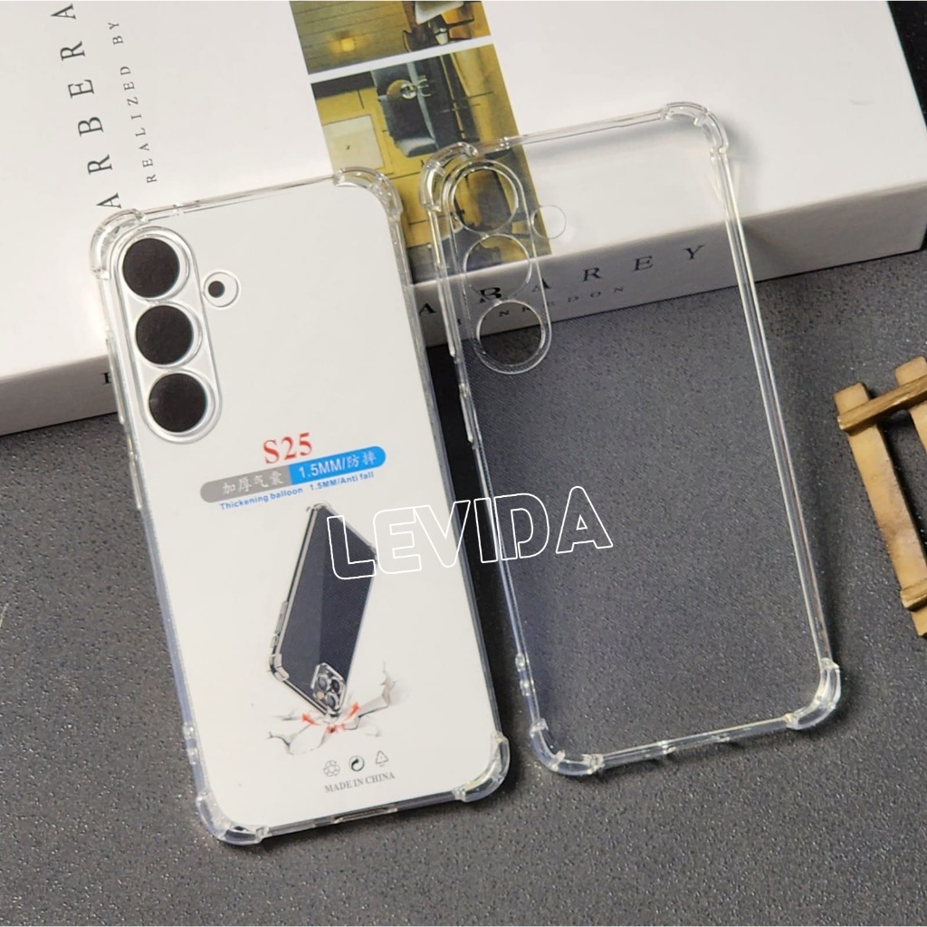 Samsung S25 Samsung S25 Plus Samsung S25 Ultra Case ถุงลมนิรภัยเคสใส Samsung S25 Samsung S25 Plus Sa