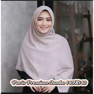 Hijab Segi Empat Paris Premium Jumbo 140x140
