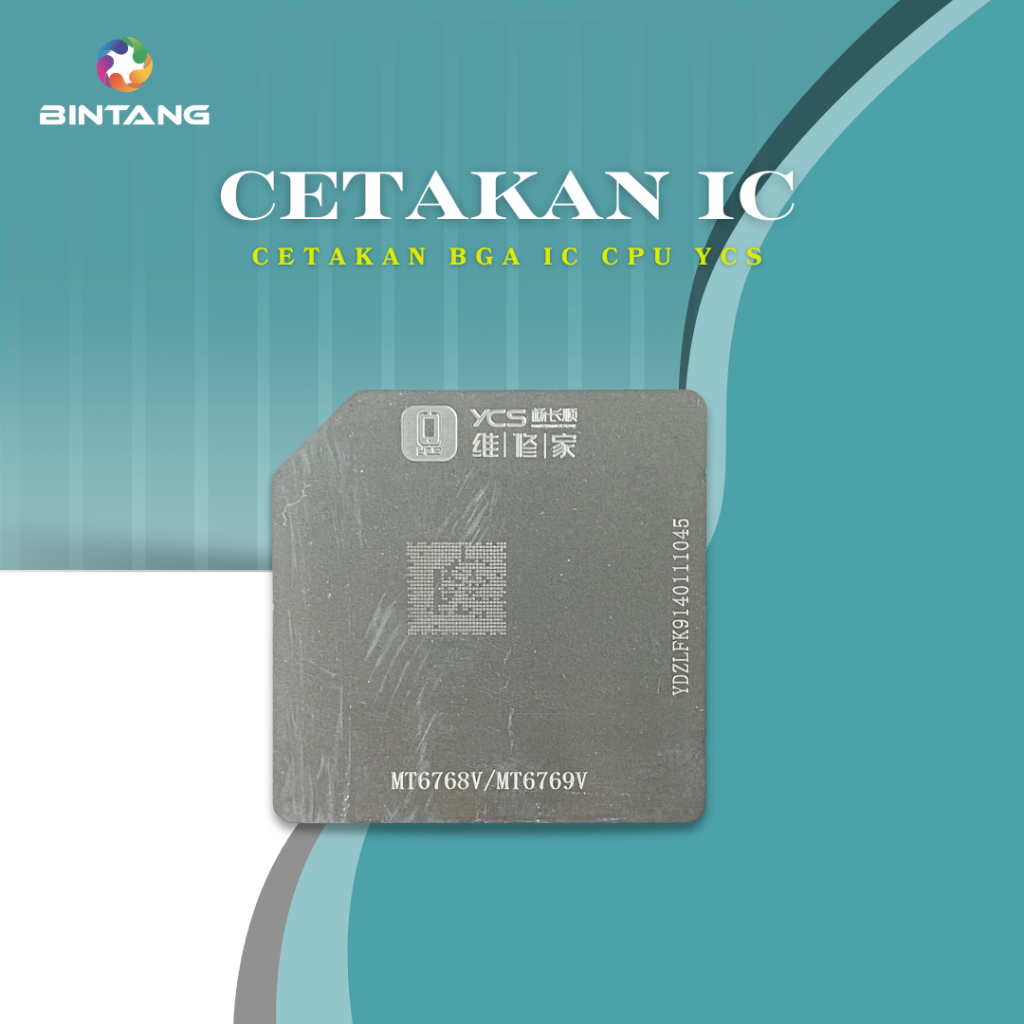 MOLD PARTS BGA IC CPU YCS MT6768V/MT769V