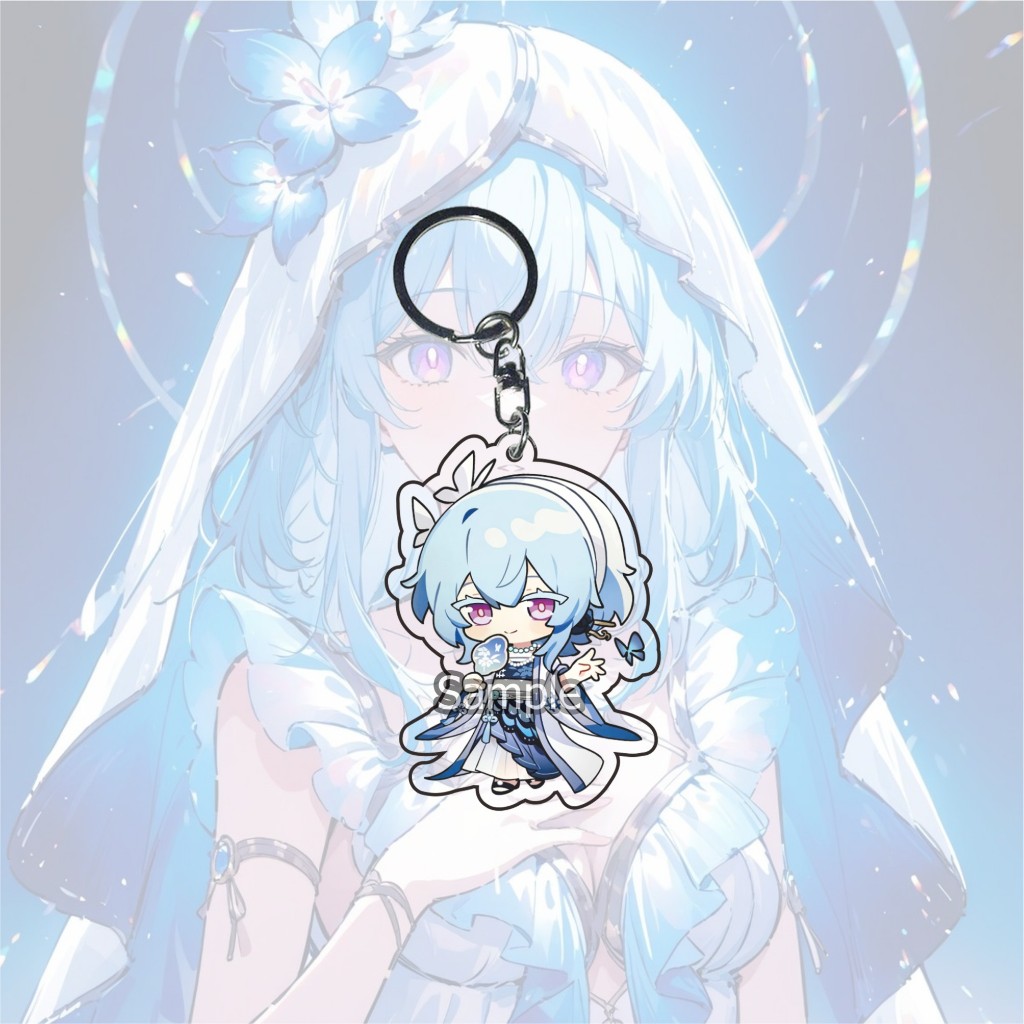 GANTUNGAN Wuthering Waves Shorekeeper 02 พวงกุญแจ - พวงกุญแจ - พวงกุญแจ - ของที่ระลึก - อะนิเมะ