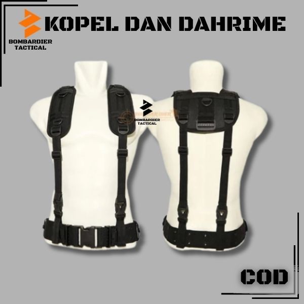 เข็มขัดผู้ชาย Kopel Comando Full Set Dahrim Lebanon Slot I Belt Kopel Dahrim TNI รุ่น Lebanon hanger