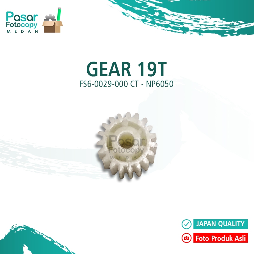GEAR 19T NP6050 - FS6-0029-000 CT