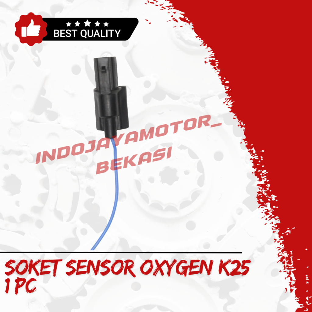 ซ็อกเก็ตเซ็นเซอร์ Co2 ซ็อกเก็ตเซ็นเซอร์ออกซิเจน O2 Beat Fi eSP Vario Scoopy Sonic K25 IJM MOTOPARTS.