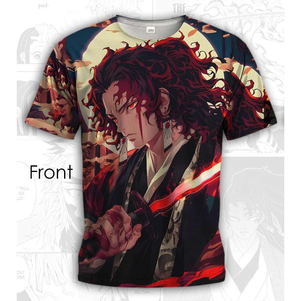 เสื้อยืด Demon Slayer - Yoriichi & Kokushibo