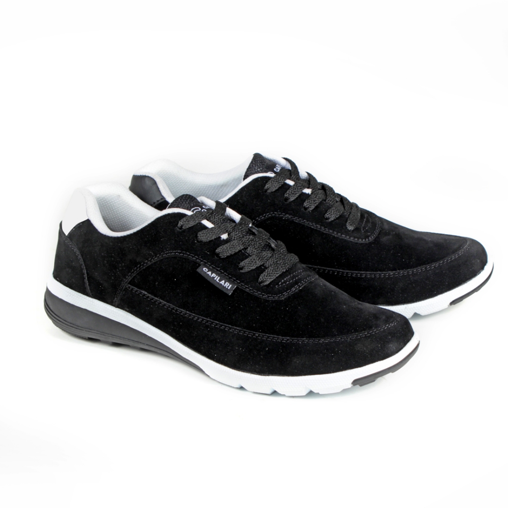 Catenzo X Capilari - XAD 714 รองเท้าผ้าใบผู้ชาย Casual Sporty Street Style Original สีดํา