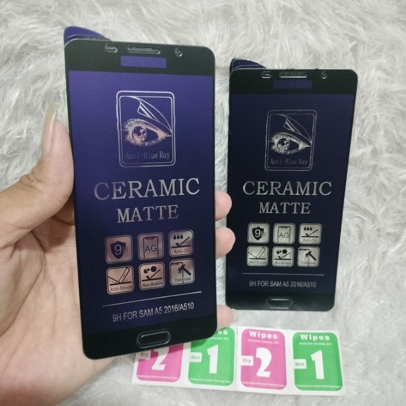 TG TEMPERD GLASS BLUE SAMSUNG A310 /2016 2016 A320 /2017 A510 /2016 A7 207 A710 /2016 ANTI-SCRATCH M