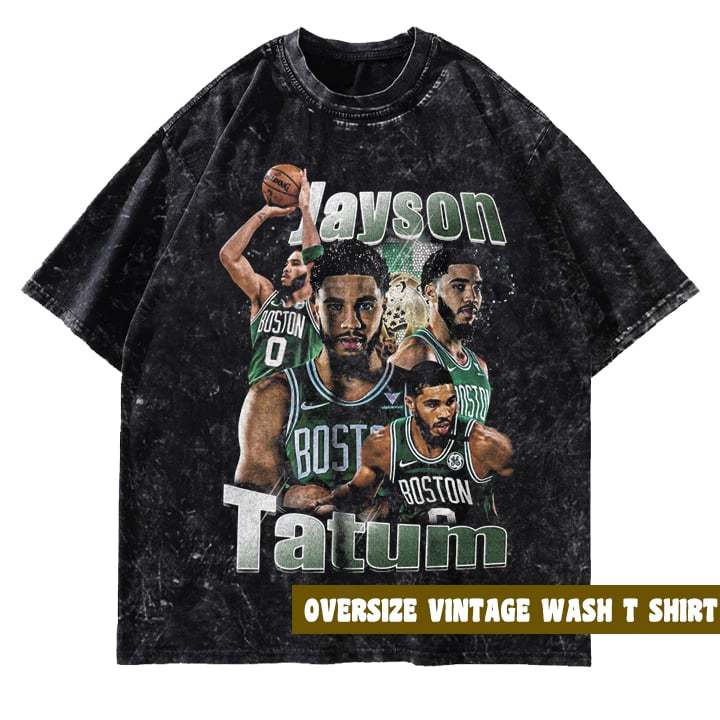 Jayson Tatum Retro Vintage T-Shirt - Slam Dunk Your Style!