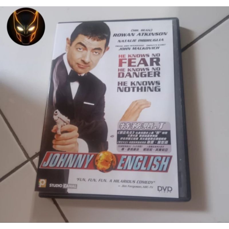 ดีวีดีต้นฉบับนําเข้า Johnny English Feat Rowan Atkinson Text English