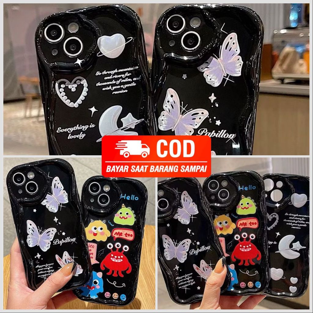 SOFTCASE CURLY VIVO V29 V29E V27E Y03 Y27 4G 5G Y100 Y21 Y21A Y21T Y21S Y33S Y33T Y15S Y01 Y02 Y91S 