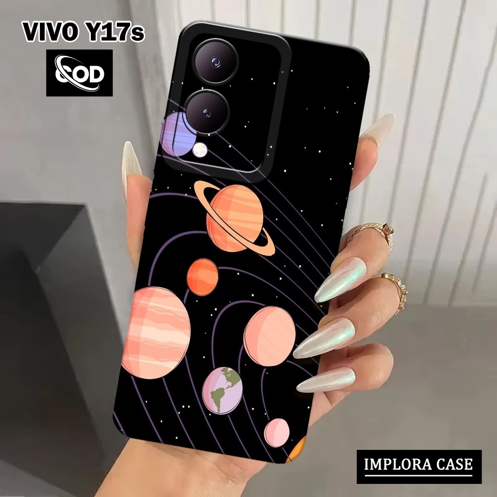 เคส HP IMPLORA - เคส Vivo Y17s ล่าสุด - เคสโทรศัพท์ ASTRONOT - เคส Pro Camera Softcase - เคสโทรศัพท์