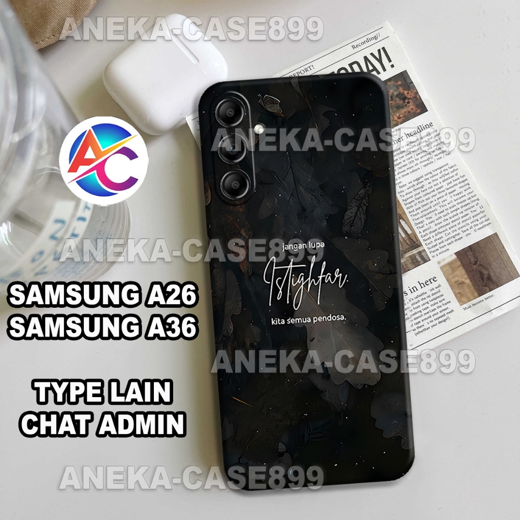 AC57/Softcase Procamera Samsung A26 - Samsung A36 ใหม่ล่าสุด และคําพูดซิลิโคนทุกประเภท