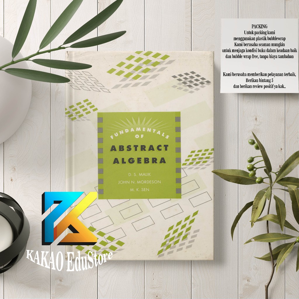 FUNDAMENTALS OF ABSTRACT ALGEBRA/DS Malk, John M. มอร์เดสัน ม.ค ส.ว.