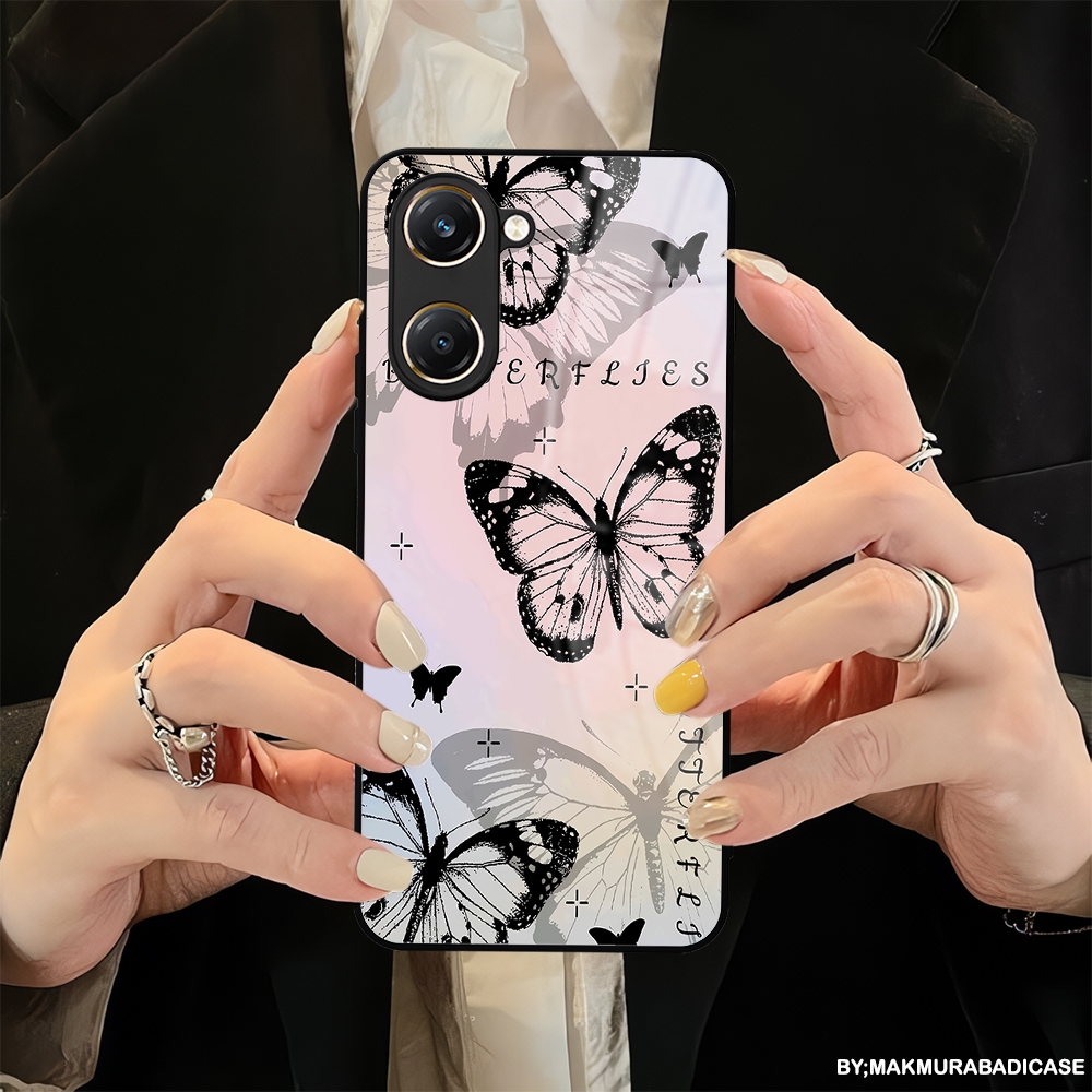 HP Glossy 2D Glass Softcase สําหรับ Vivo Y03 - Vivo Y03T - Vivo Y18 เคสล่าสุด - เคสซิลิโคน TPU