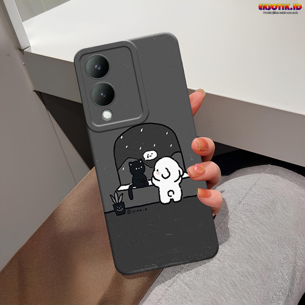 เคส Vivo Y17s - เคส Vivo Y17s - เคสแฟชั่น - Vivo Y17s Silicone - Cool and Cute Motifs - เคส Vivo Y17