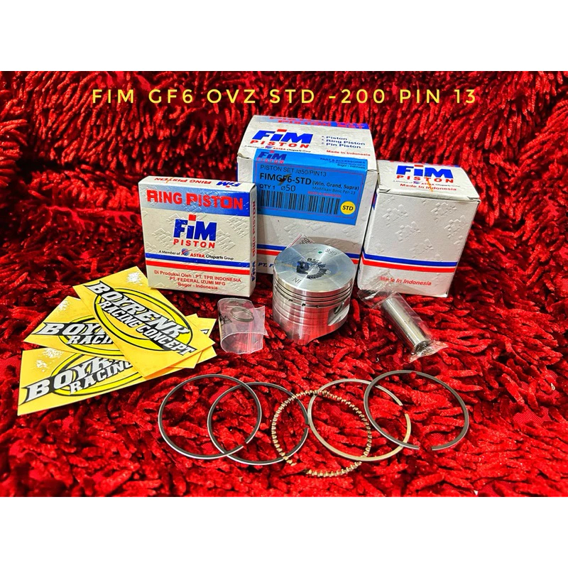 ชุดลูกสูบ grand wn suprafit legend (GF6/GB5) ovz std -200 PEN 13 FIMGF6 FIM IZUMI - BOYRENK RACING C