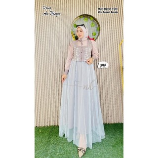 Dress An-Nisya by NK original Rekomendasi Gamis Lebaran 2026 Harga Satuan Bisa COD