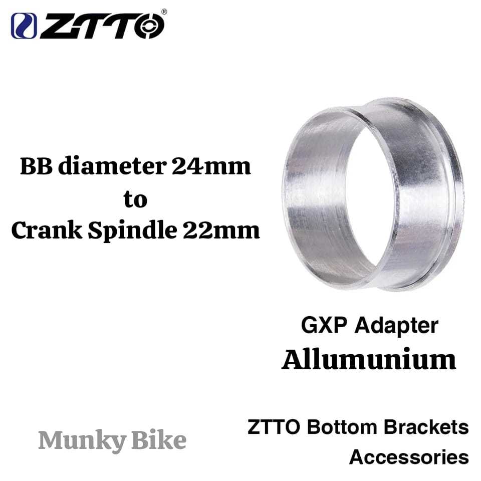 Ztto Adapter Bottom Bracket BB GXP - แปลง 24 มม. เป็น Sram GXP 22 มม.