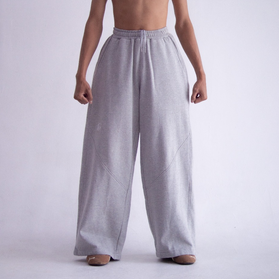 กางเกงวอร์ม Baggy - Geld Importaint - กางเกงขายาว Baggy unisex สําหรับผู้ชายและผู้หญิง