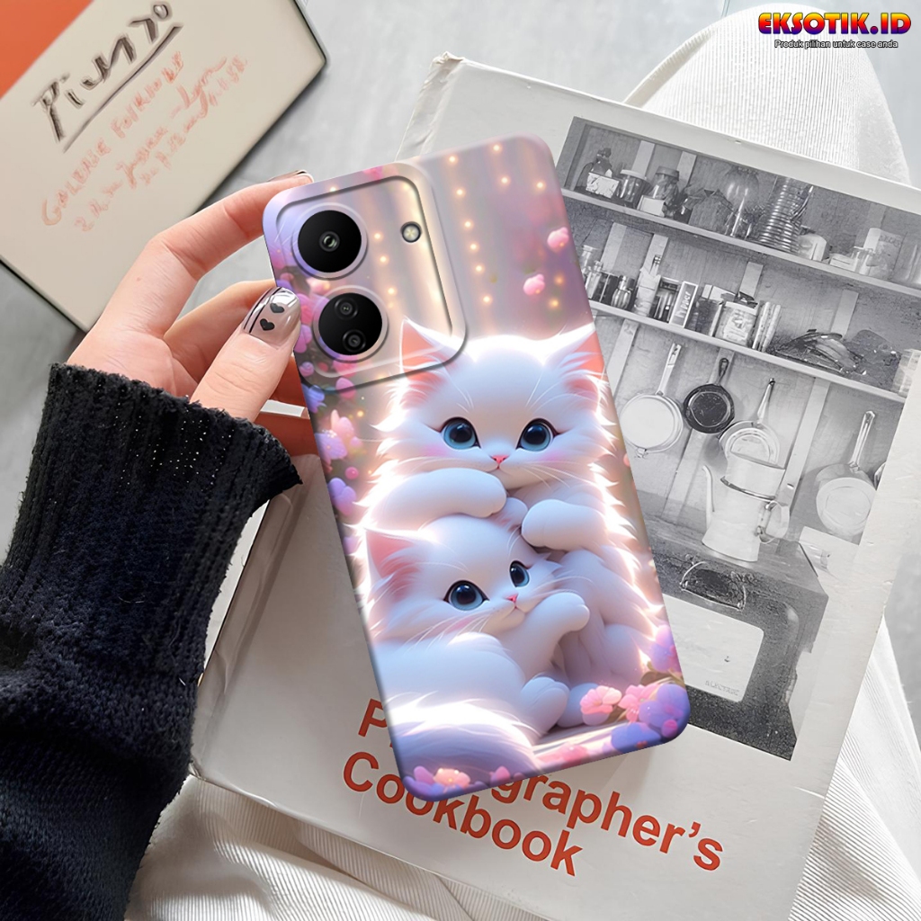 เคส Xiaomi Redmi 13c - เคส Xiaomi Redmi 13c - เคสแฟชั่น - Xiaomi Redmi 13c Silicone - Cool and Cute 