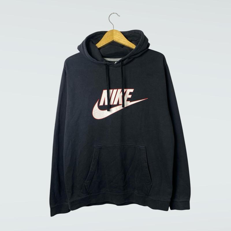 เสื้อฮู้ด nike big logo มือสอง