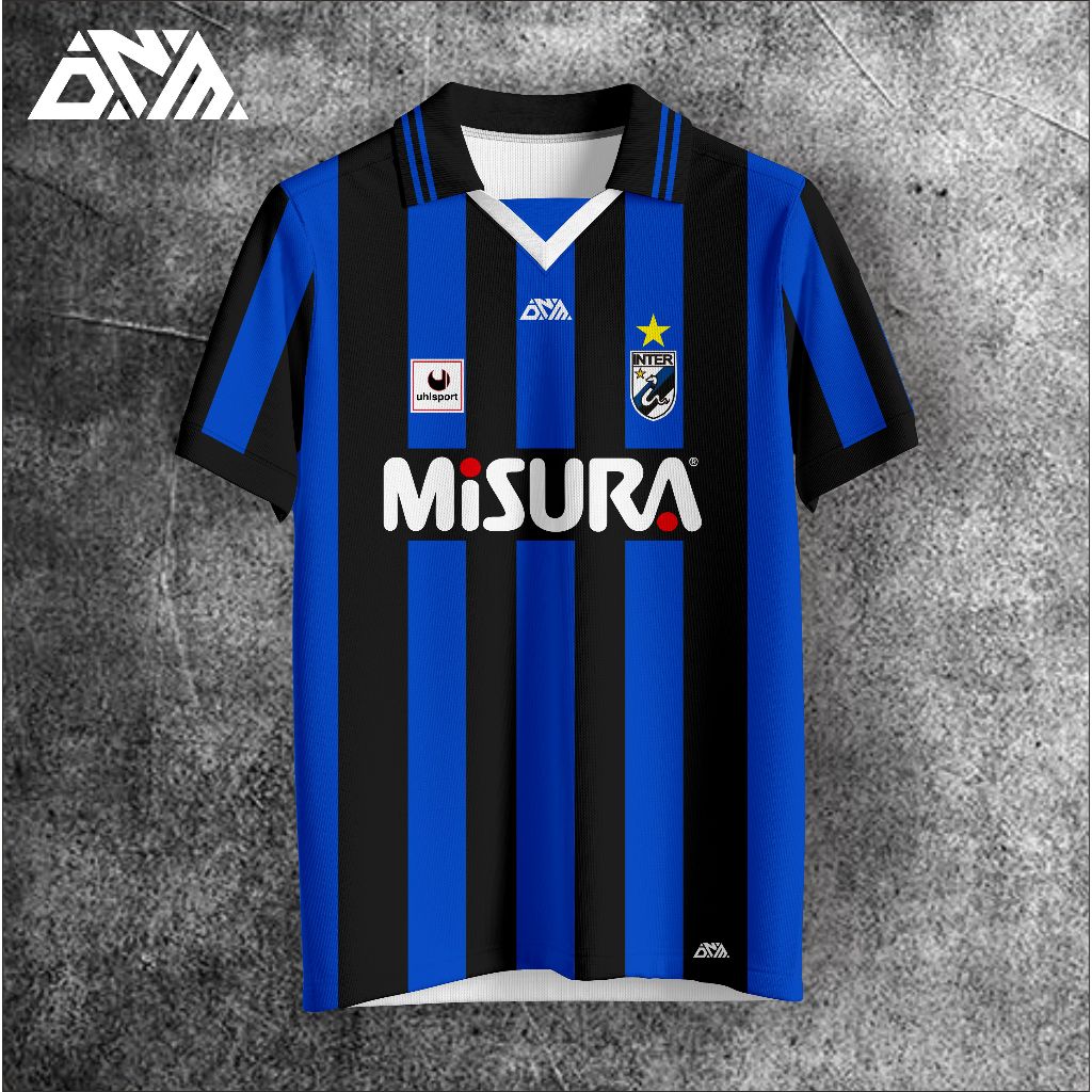 INTER MILAN RETRO HOME FOOTBALL JERSEY 1988 1989 INTERMILAN RETRO JERSEY 88 89