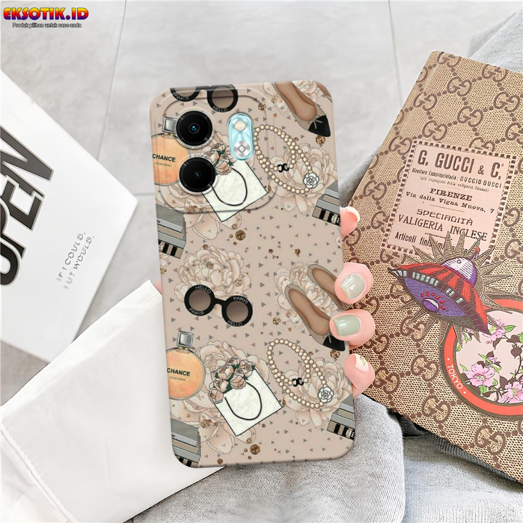 เคส Infinix Hot 50i - เคส Infinix Hot 50i - เคสแฟชั่น - Infinix Hot 50i Silicone - Cool and Cute Mot