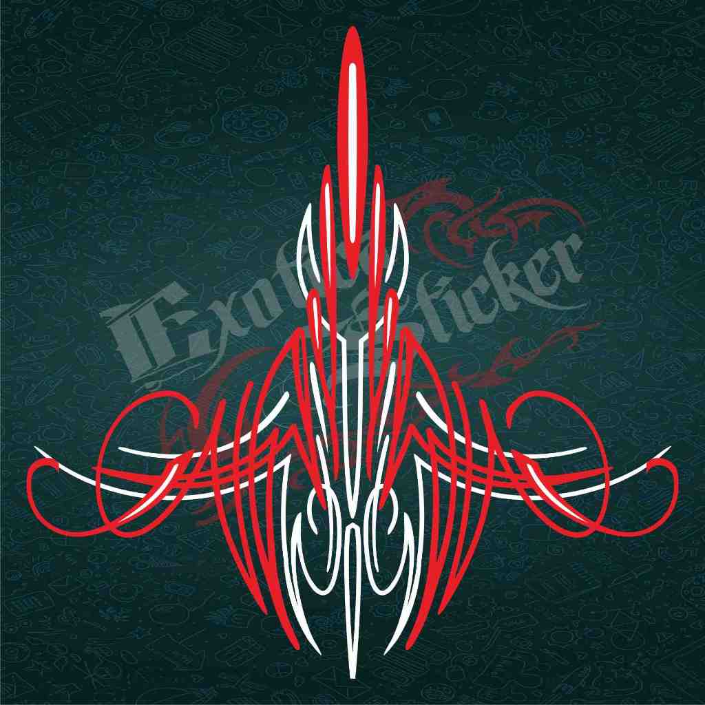 Pinstriping 15 สติ๊กเกอร์แต่งรถมอเตอร์ไซค์