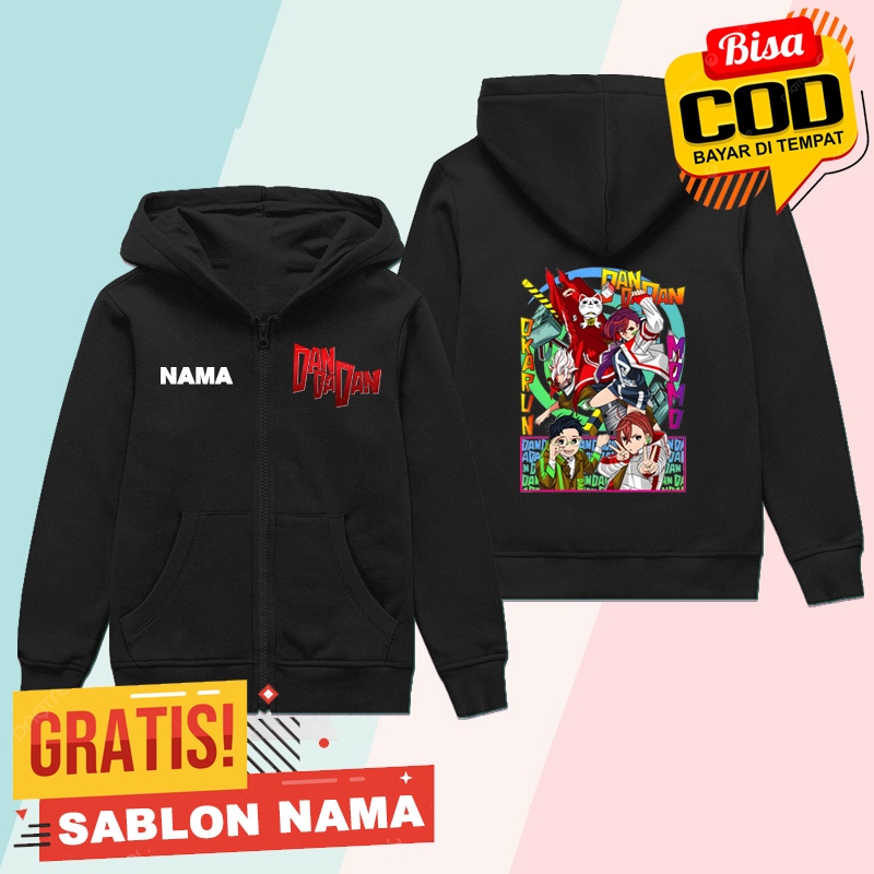 Danadan Okarun & Momo เสื้อแจ็คเก็ตมีฮู้ดเด็ก / Boys & Girls Hoodie เสื้อกันหนาวที่กําหนดเองชื่อ Dan