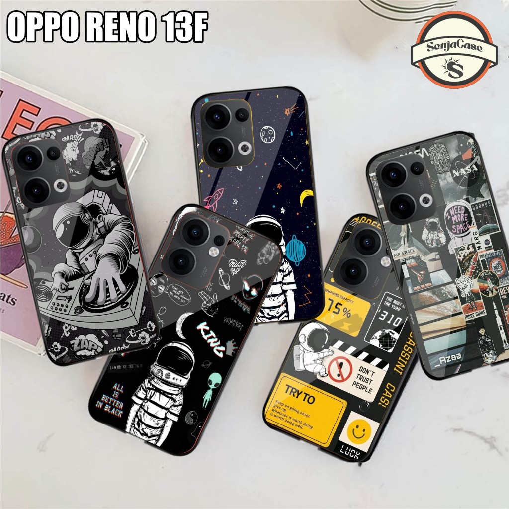 HP SENJACASE SOFTCASE GLASS TYPE 0PP0 RENO 13F ใหม่ล่าสุด - Silicone - เคสเคลือบเงา - เคส - ล่าสุด -