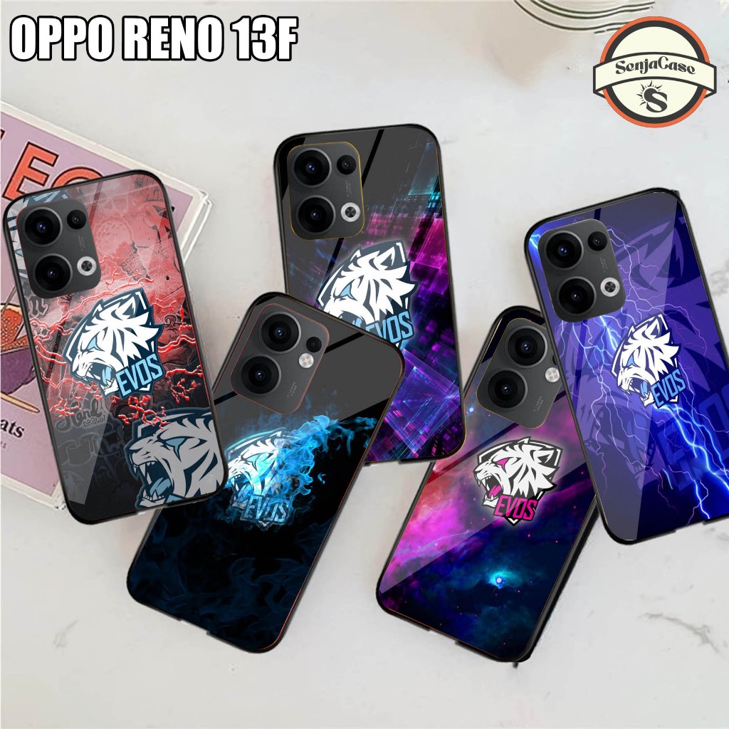 HP SENJACASE SOFTCASE GLASS TYPE 0PP0 RENO 13F ใหม่ล่าสุด - Silicone - เคสเคลือบเงา - เคส - ล่าสุด -