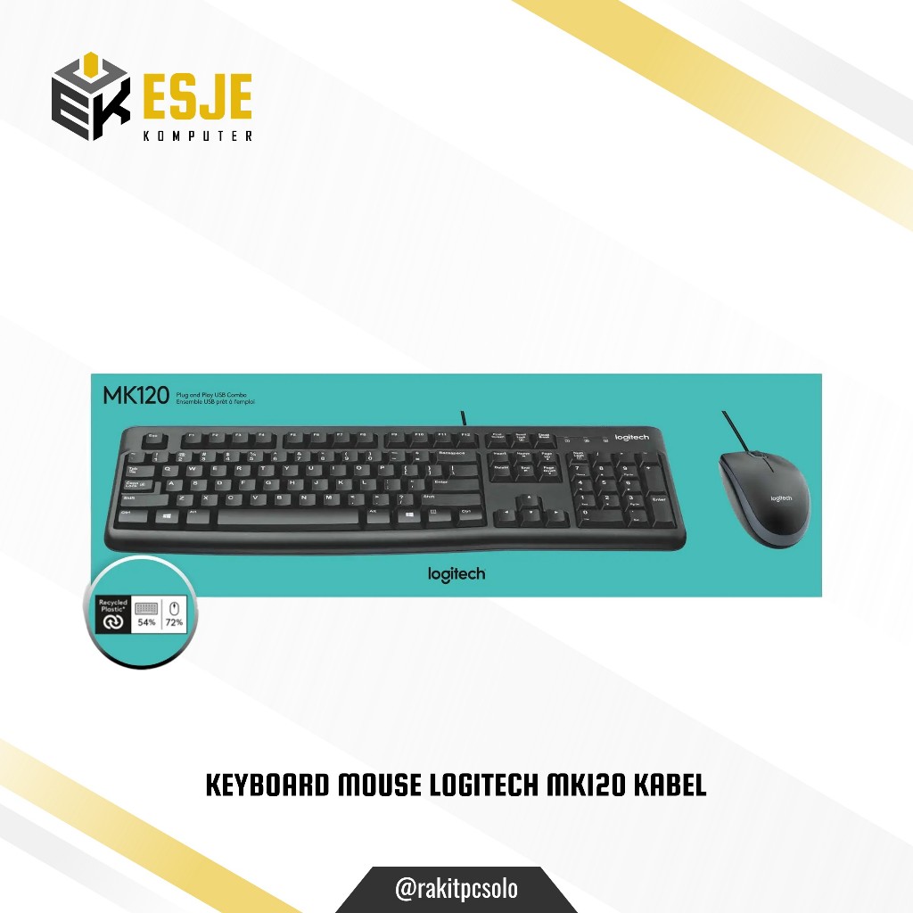 เมาส์คีย์บอร์ด Logitech MK120