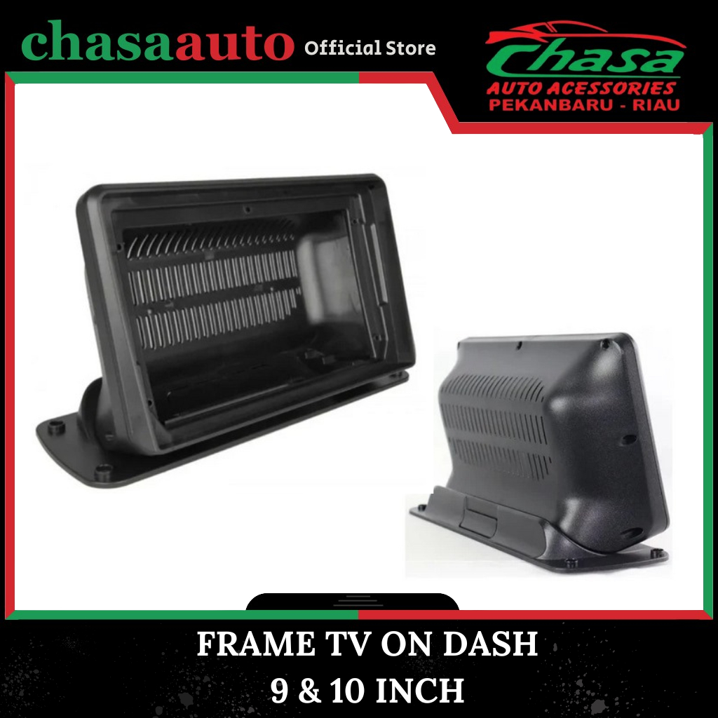 (CHASA) UNIVERSAL 9 & 10 INCH CAR TV FRAME ON DASH