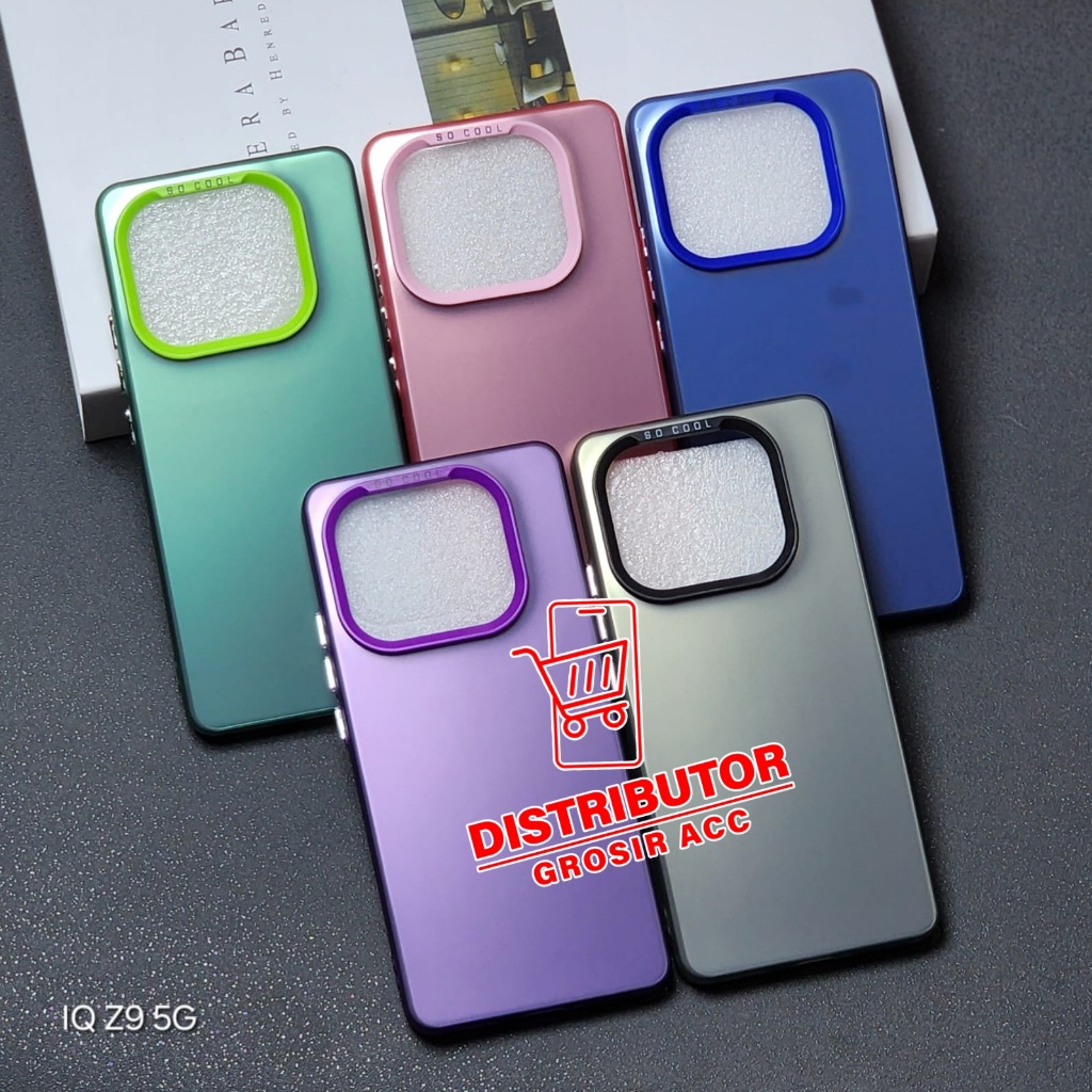 IQOO Z9 5G CASE IMD HYBRID PLATE HOLOGRAM CASE SOCOOL IQOO Z9 5G SC-1
