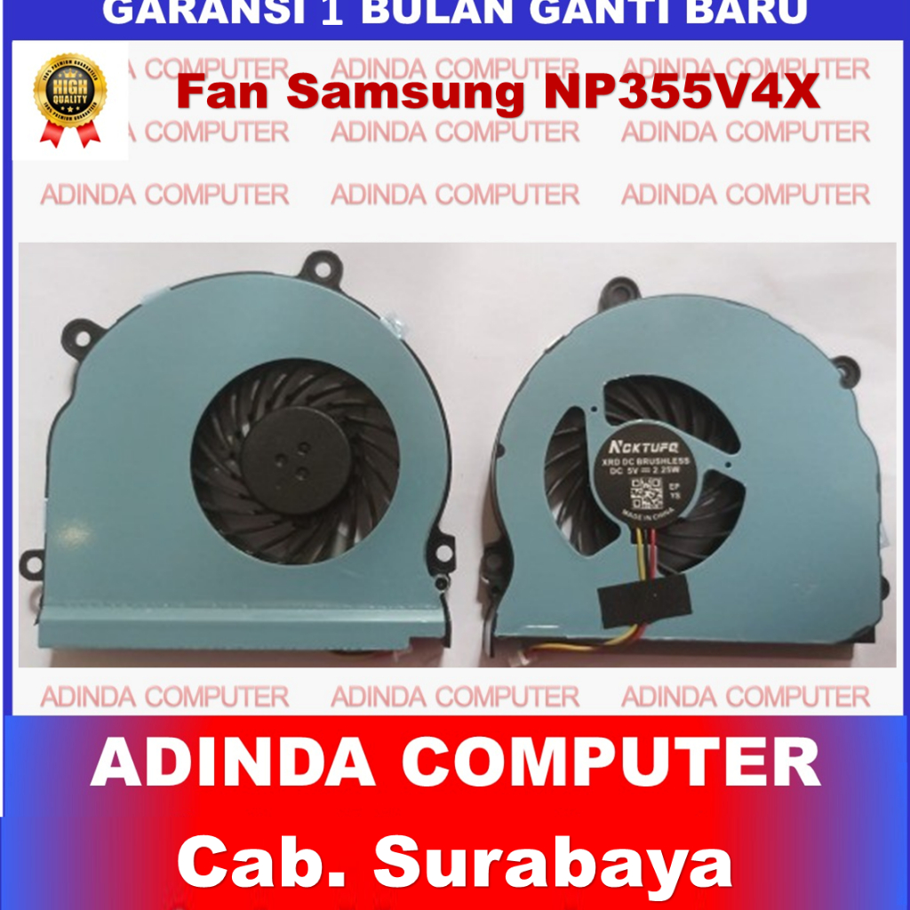 SAMSUNG NP355 NP350 NP355V4X NP355V4C NP350V5C พัดลมระบายความร้อน OEM