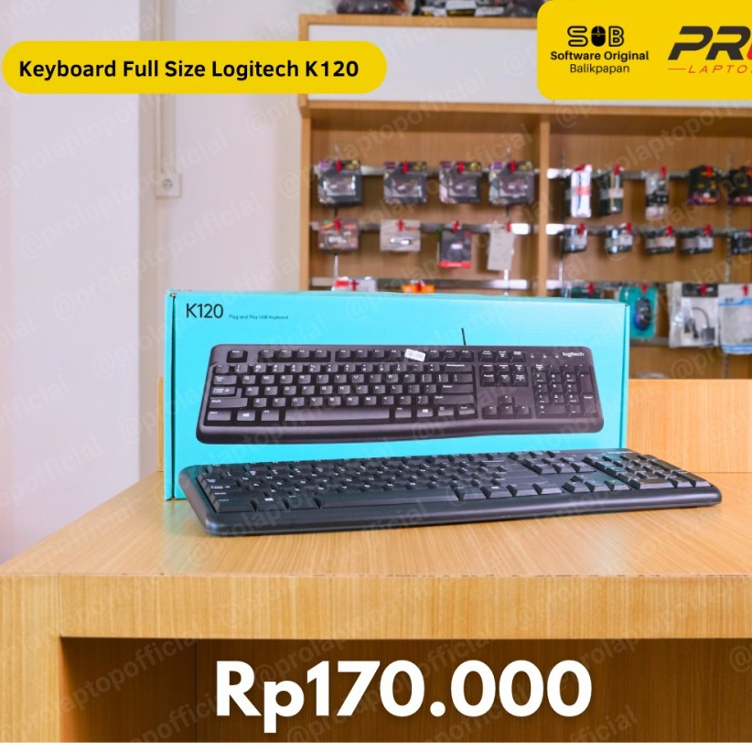 คีย์บอร์ด Logitech K120