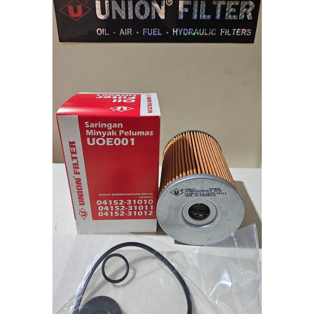 UNION FILTER OLl UOE001 / 04152-31011 / 04152-31012 TOYOTA HIACE, CORONA, RH11