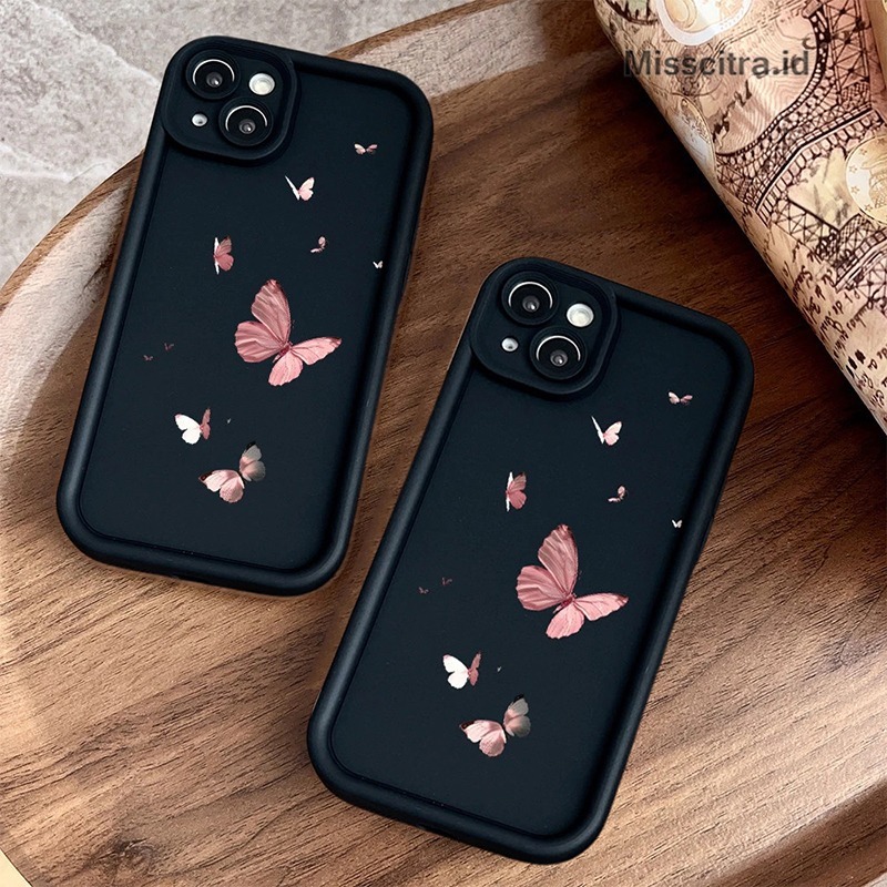 YX176 กรณี CASING ATESTHETIC BUTTERFLY COMPATIBLE สําหรับ OPPO A1K A1 A3S A3X A3 PRO A5 A5i A5X A6 A