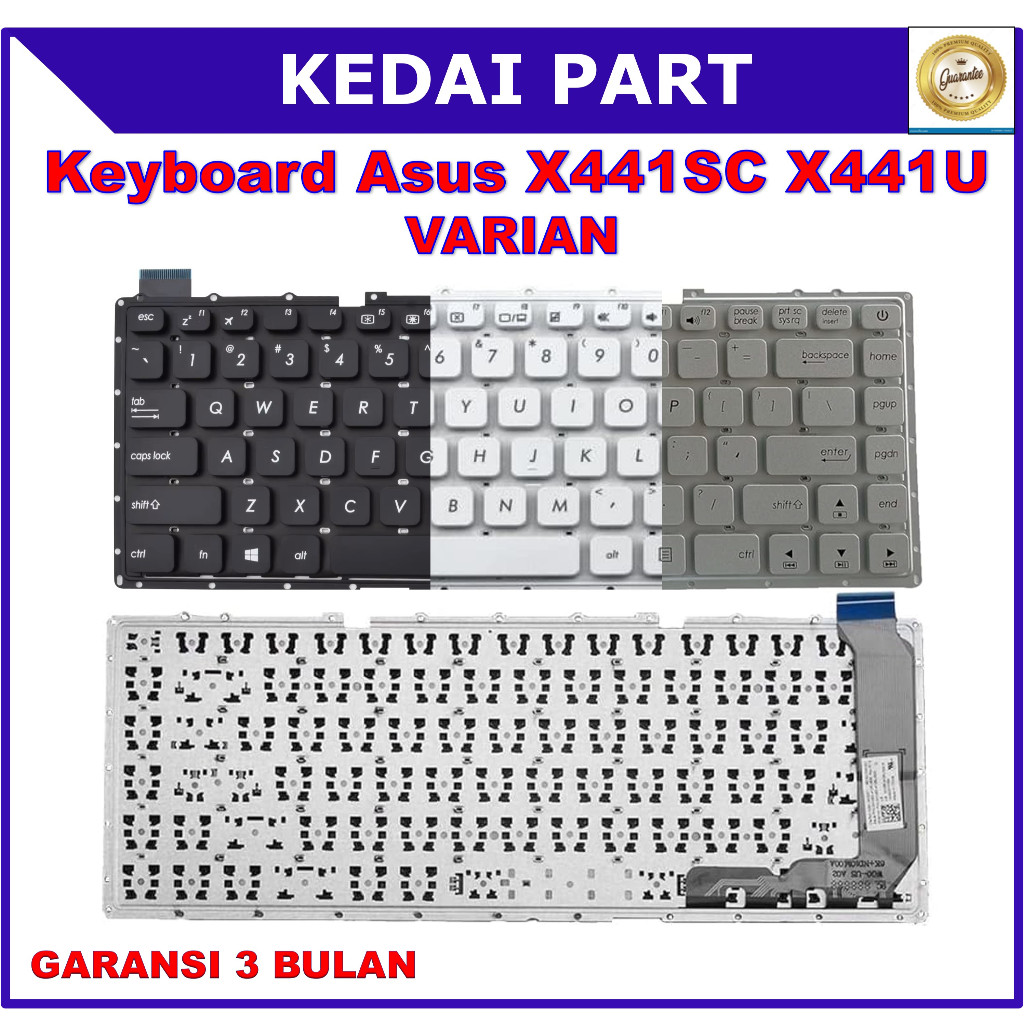 คีย์บอร์ด ASUS X441 X441SC X441B X441C X441N X441NA X441NC A441UV