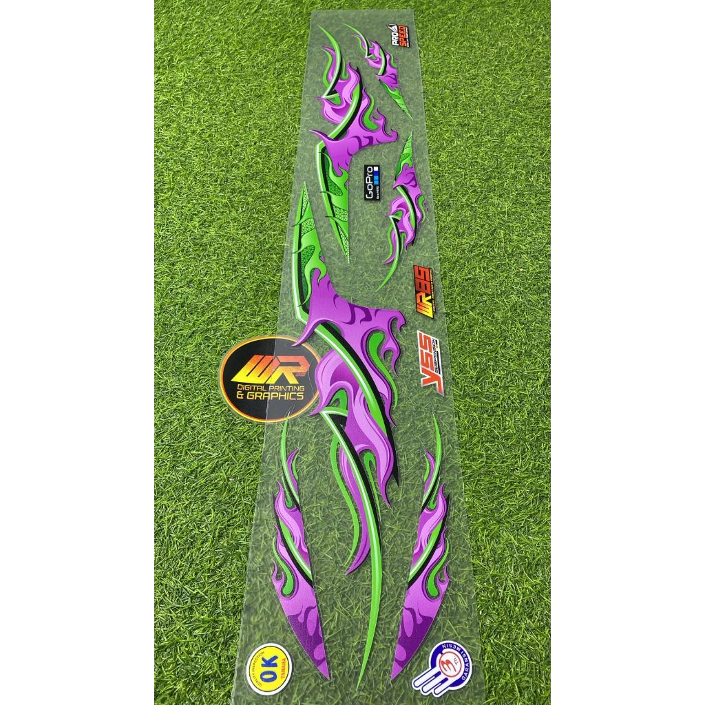 MIO KARBU STRIPING MIO SMILE/SPORTY MOTIF ELEGANT ใหม่ ล่าสุด SIMPLE BAHN TRANSPARENT UV