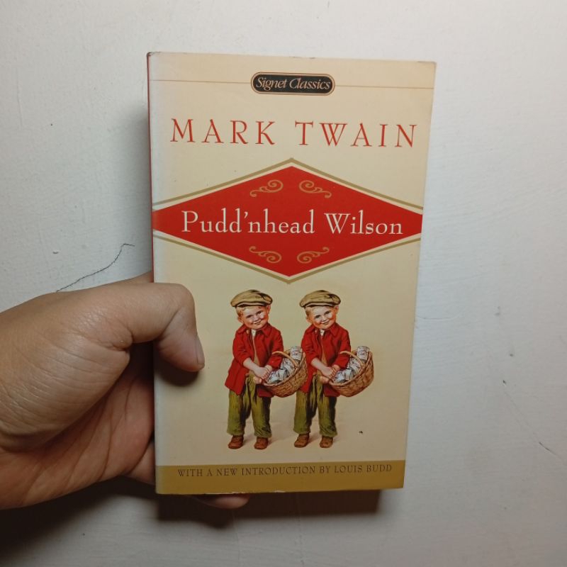 WILSON Wilsonnhead โดย Mark Twain