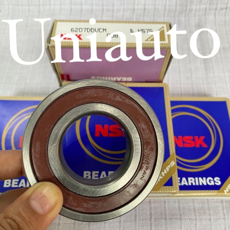 แบริ่ง 6207 DDU NSK RUBBER CAP