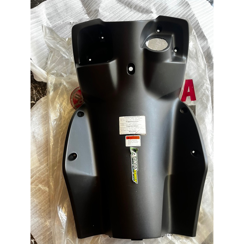 Legshield 2 Lexil Legil ฝาครอบกลาง Contact Deck แผงด้านในสีดํา Yamaha Mio J Original 54P-F8300-00