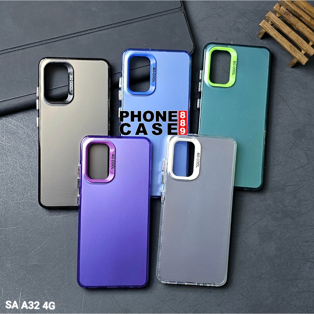 SAMSUNG A32 4G CASE IMD PLATE HOLOGRAM CASE SOCOOL SAMSUNG A32 4G