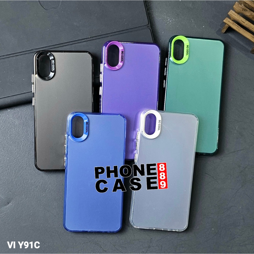 VIVO Y91C VIVO Y1S CASE IMD PLATE HOLOGRAM CASE SOCOOL VIVO Y91C VIVO Y1S