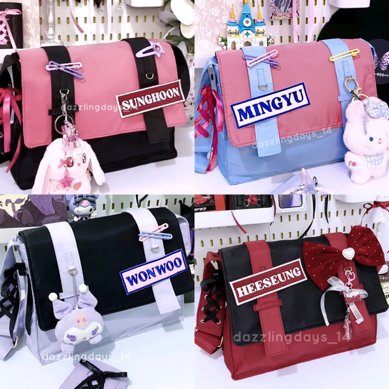 PUFFY KOREAN BAG / PUFFY BAG / FANDOM PUFFY BAG / COQUETTE BAG / PILLOW BAG / STUDIO BAG / PUFFY SLI