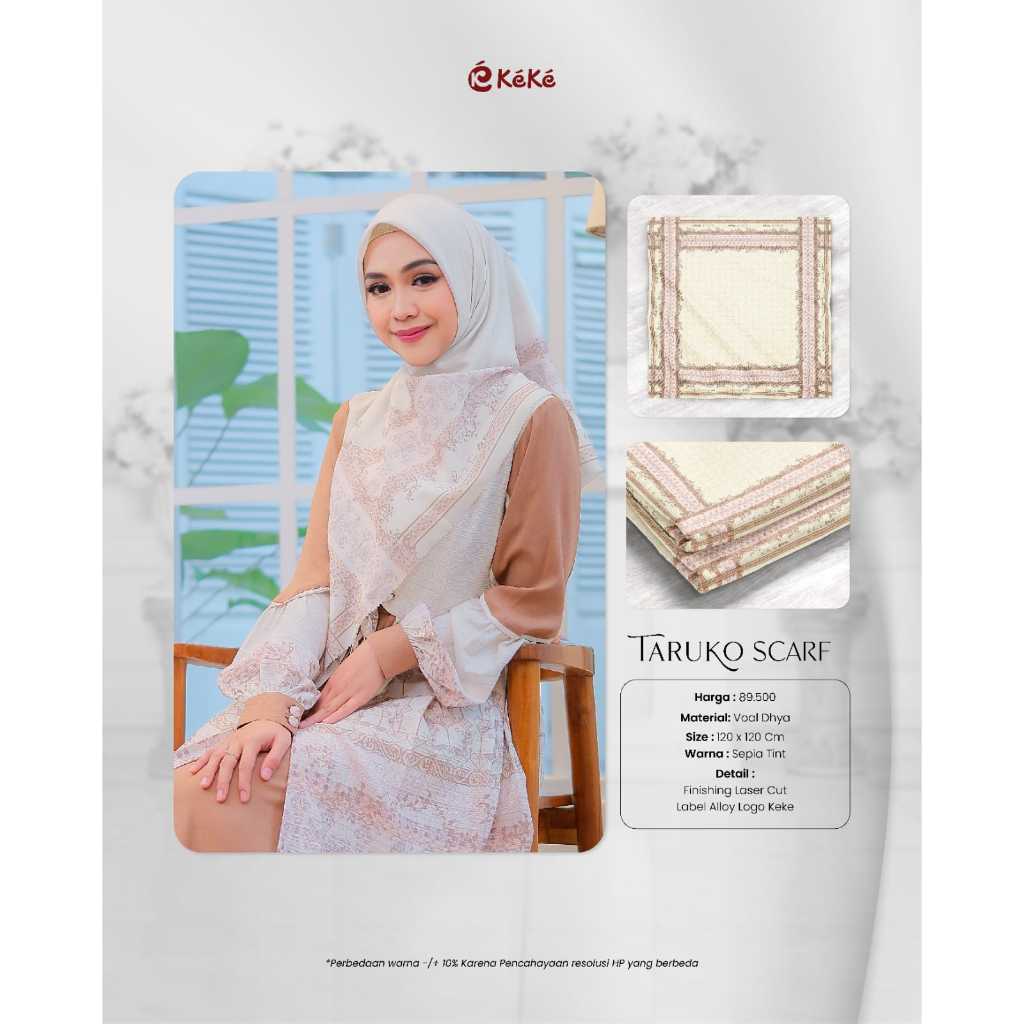 Taroko SCARF HIJAB BY KEKE