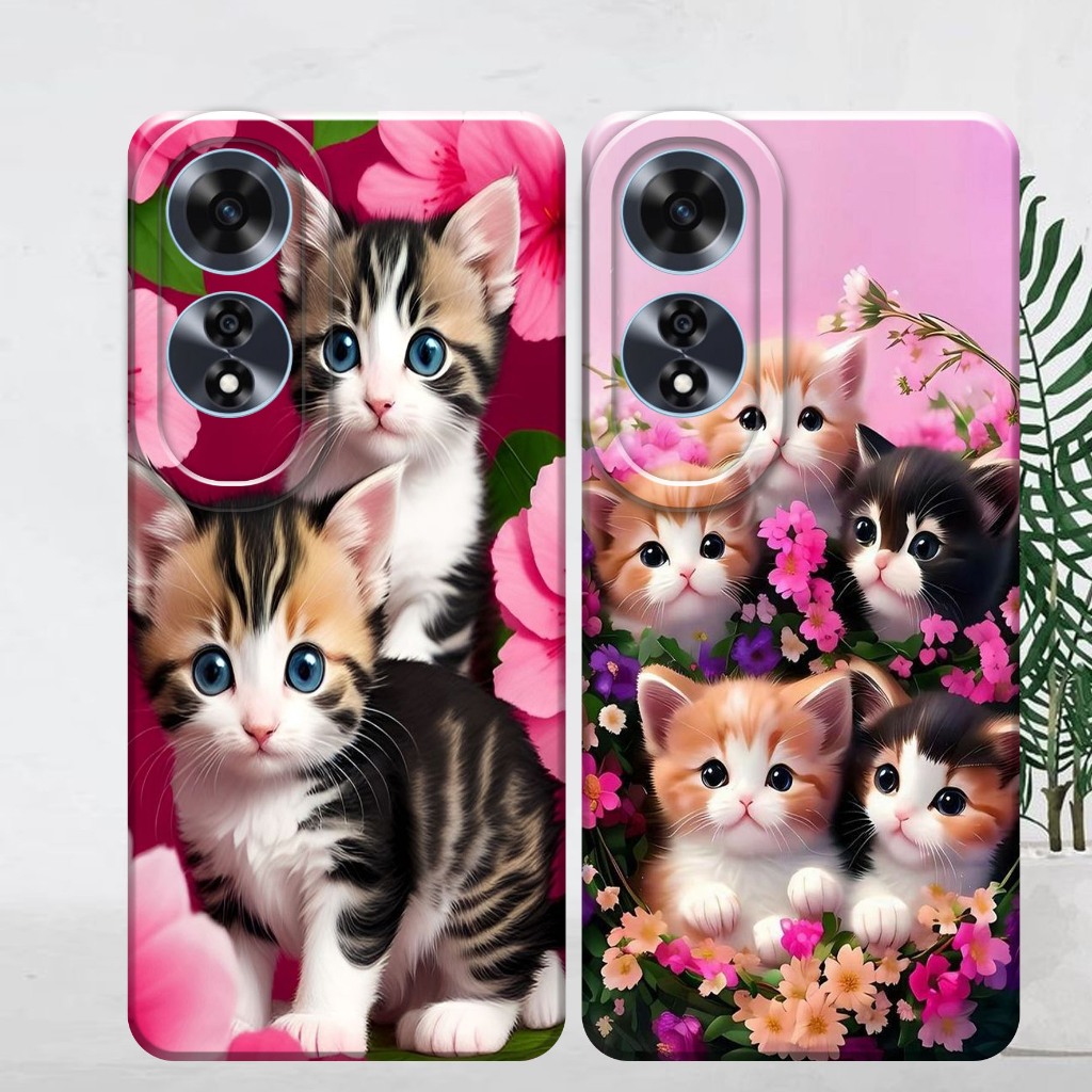 Softcase สําหรับ Oppo A60 4G A18 A3 PRO RENO 11 5G RENO 10 PRO RENO 8T RENO 7 RENO 5F RENO 4 PRO REN